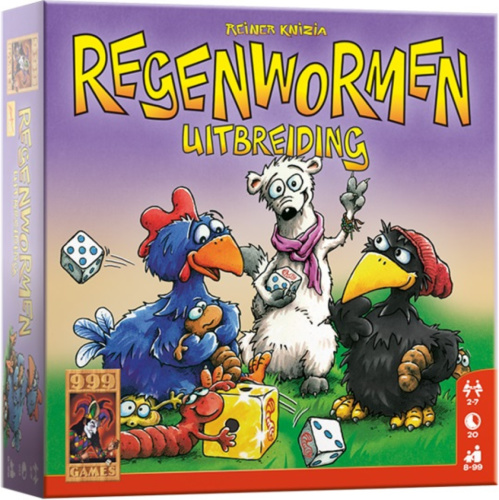 999 Games dobbelspel Regenwormen: Uitbreiding