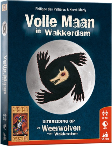 999 Games kaartspel De Weerwolven Van Wakkerdam: Volle Maan