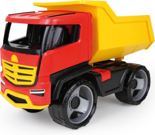 Lena kiepwagen Titan jongens 51 x 26,5 cm rood/geel