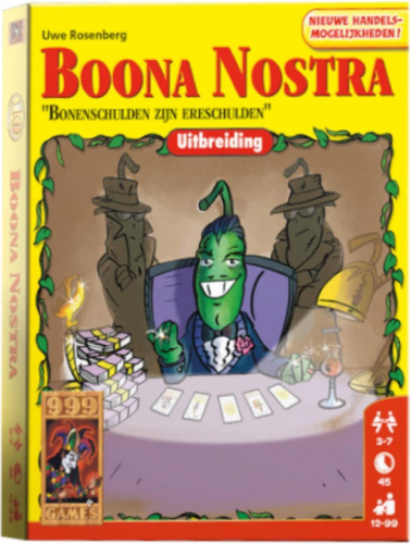 999 Games kaartspel Boona Nostra uitbreiding
