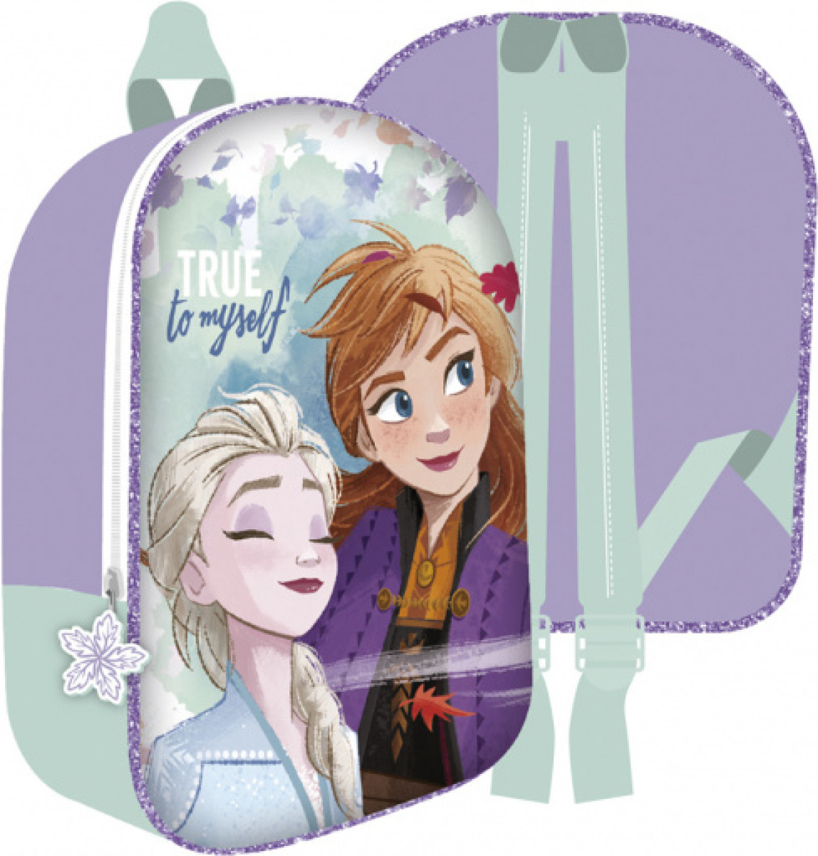 Disney rugzak Frozen II junior 31 x 26 cm polyester paars