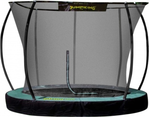 Jumpking trampoline InGround Deluxe 305 cm zwart/groen