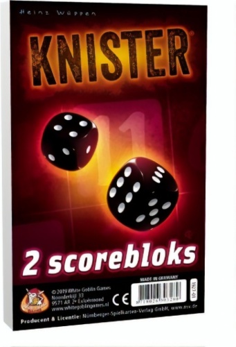 White Goblin Games uitbreidingsset Knister Scorebloks (NL)