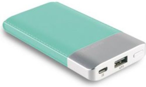 RealPower PB-4000 Fashion powerbank Blauw, Zilver Lithium-Polymeer (LiPo) 4000 mAh