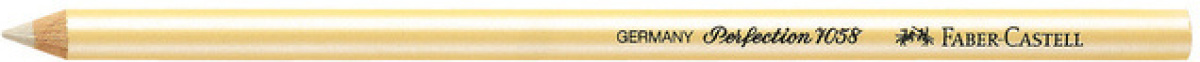 Faber Castell gumpotlood Perfection B 17,5 cm rubber wit