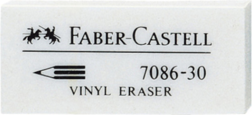 Faber Castell vinylgum 4,2 x 1,2 cm rubber wit
