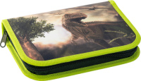 Eberhard Faber etui Dino junior 19,6 cm polyester groen 42 delig