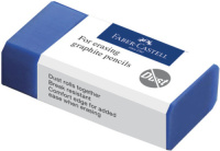 Faber Castell gum stofvrij 4,5 x 2,2 cm PVC blauw