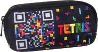 Diakakis etui Tetris junior 21 x 9 cm textiel zwart