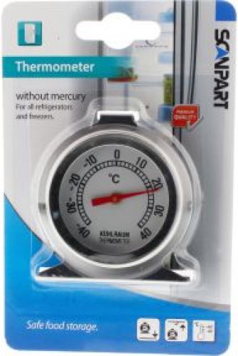 Scanpart Koelkastthermometer roestvrij staal