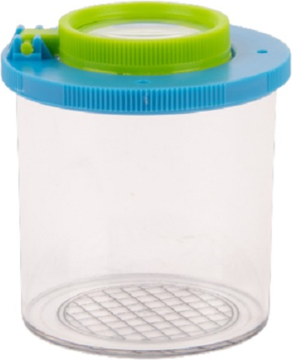 Esschert Design studeerbox junior 7,1 cm polyester blauw/groen