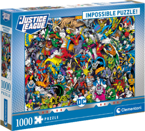 Clementoni legpuzzel Impossible Justice League 1000 stukjes