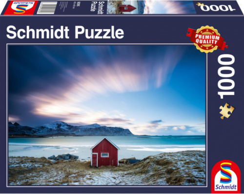 Schmidt legpuzzel hut aan de Atlantische kust 1000 stukjes