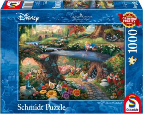 999 Games puzzel Disney Alice in Wonderland 37 cm 1000 stukjes