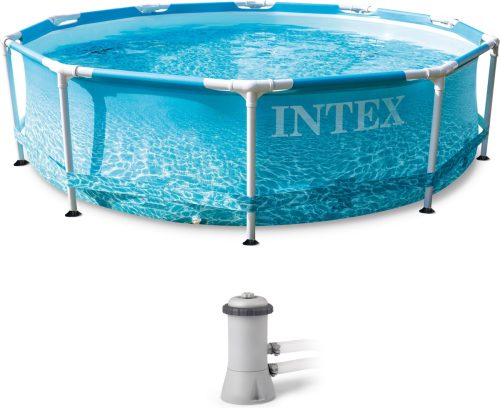 Intex opzetzwembad met pomp A 28208GN Beachside 305 x 76 cm