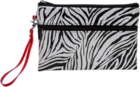 Verhaak etui Wild Thing zebra junior 23 x 15 cm rood/zwart/wit