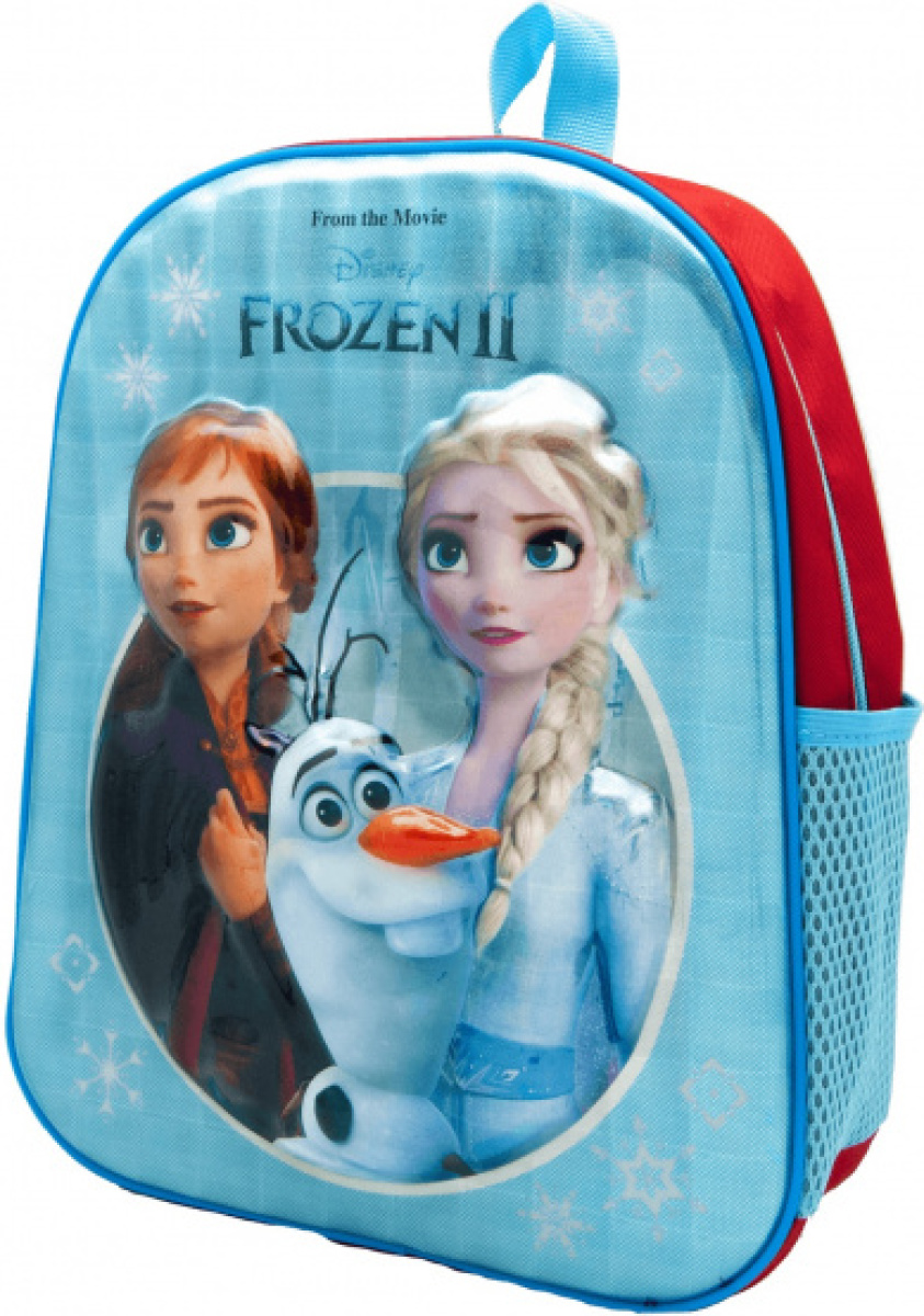Disney rugzak Frozen II 9 liter polyester blauw/rood