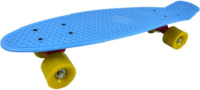 Atipick skateboard Cruiser 57 x 15,25 cm polypropyleen lichtblauw