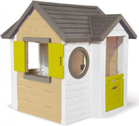 Smoby speelhuis My New House junior 118 x 132 cm wit/beige