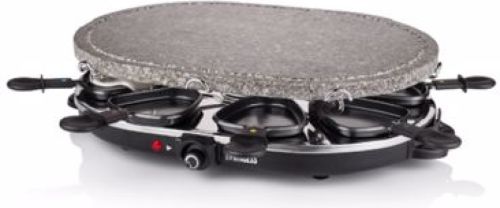 Princess gourmetset Raclette 8 Oval Stone Grill Party 162720