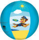 Happy People strandbal Paw Patrol 29 cm blauw