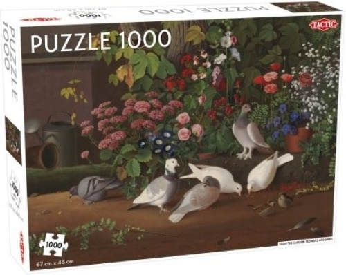 Tactic legpuzzel flowers and birds 1000 stukjes