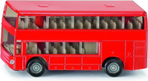 Siku dubbeldekker bus rood (1321)