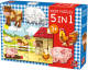 King legpuzzel Kiddy Puzzles 5 in 1 Boerderij 12 stukjes