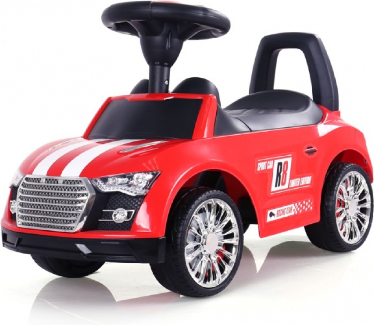 Milly Mally loopwagen raceauto junior rood