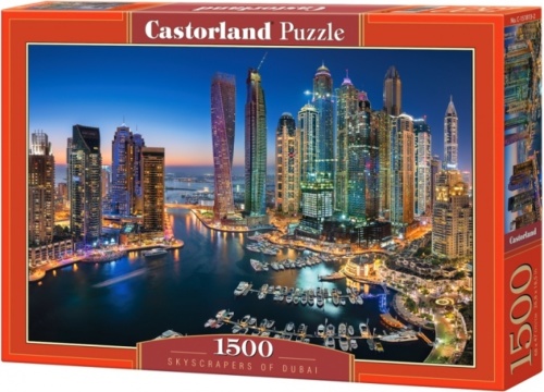 Castorland legpuzzel Skyscrapers of Dubai 1500 stukjes