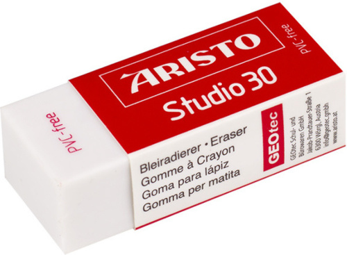 Aristo gum Studio 30 junior rubber wit
