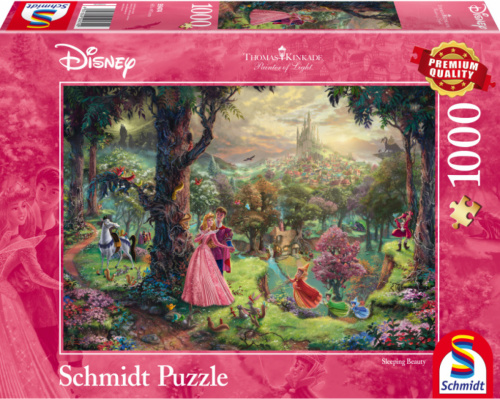 Disney legpuzzel Sleeping Beauty 37 cm karton 1000 stuks