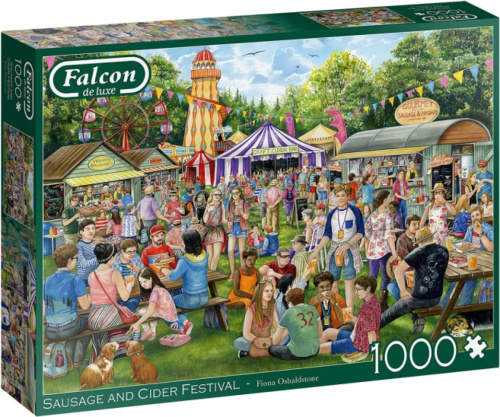 Jumbo legpuzzel Falcon Sausage and Cider Festival 1000 stukjes
