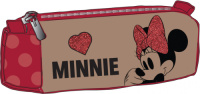 Disney etui Minnie Mouse 21 x 7,5 cm polyester rood/bruin