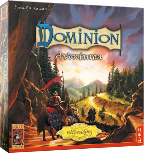 999 Games kaartspel Dominion: Avonturen 29,7 x 7,3 cm karton