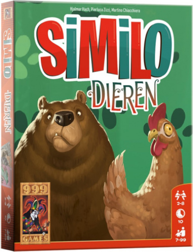 999 Games kaartspel Similo Dieren (NL)