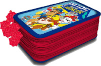 Nickelodeon etui Pups Rescue junior polyester rood 9 delig