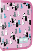 Future By Backup etui meisjes 20 x 13 cm roze 25 delig