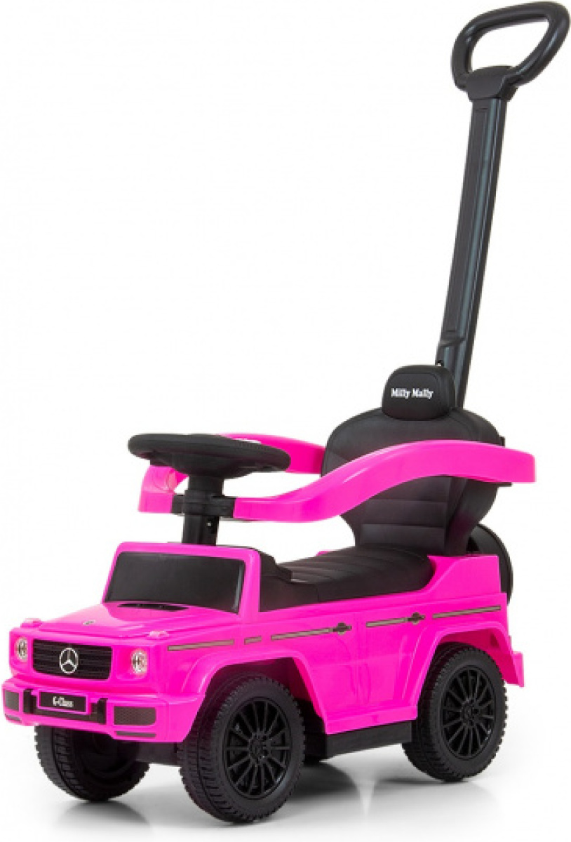 Milly Mally voertuig Mercedes G350d junior 94 cm staal roze