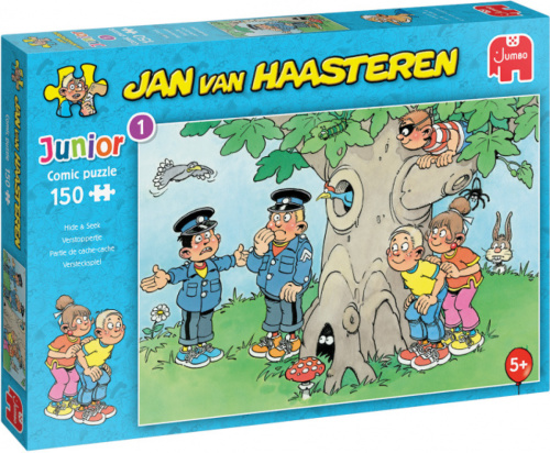 Jumbo legpuzzel Jan van Haasteren Verstoppertje 150 stukjes
