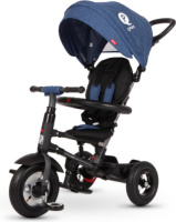 Qplay driewieler Rito Air junior 90 x 49 x 93 cm staal blauw