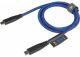 Xtorm Solid Blue 1m USB C USB C Mannelijk Mannelijk Blauw USB-kabel