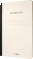 Sigel notitieblok Conceptum A5 geruit crème 92 pagina's