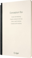 Sigel notitieblok Conceptum A5 mindmap crème 92 pagina's