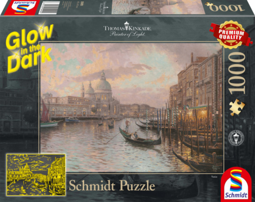 Schmidt Puzzle legpuzzel In de straten van Venetië 1000 stukjes