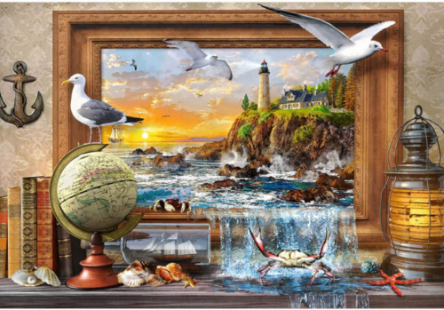 Castorland legpuzzel Marine to Life 1000 stukjes