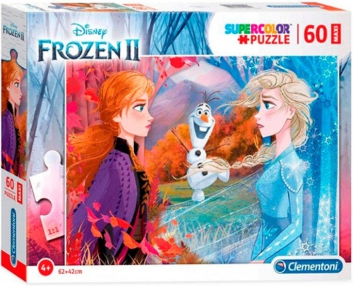Clementoni legpuzzel Disney Frozen 2 60 stukjes