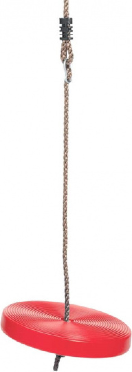 Swing King schotelschommel 28 cm kunststof rood