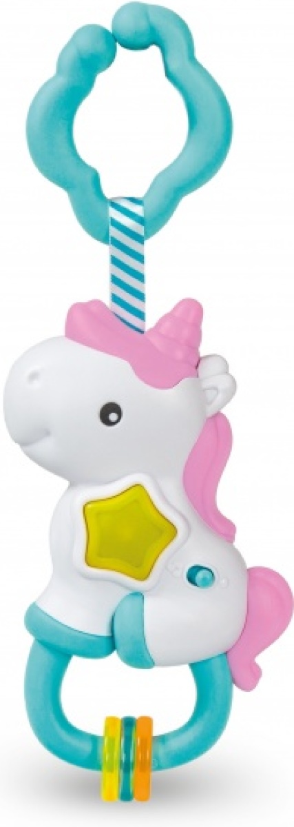 Clementoni rammelaar eenhoorn 22 cm