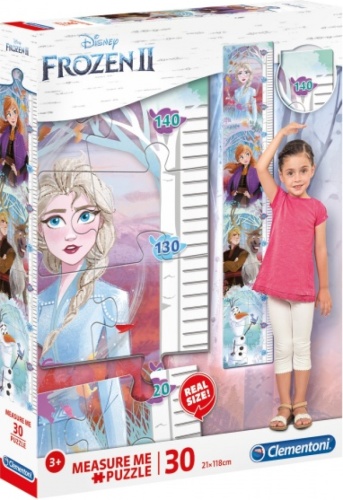 Clementoni legpuzzel Measure me Frozen 30 stukjes